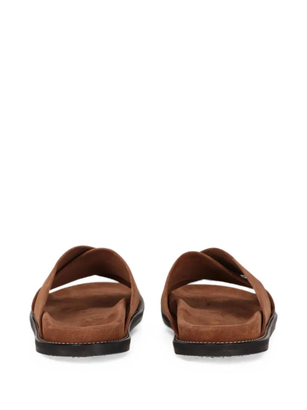 Todd Snyder Dark Brown Woven Cross-Strap Leather Sandals Sz 12.  Tub3 Todd Snyder | Shoes | Tuscan Leather Woven Crisscross Sandal  main image 3