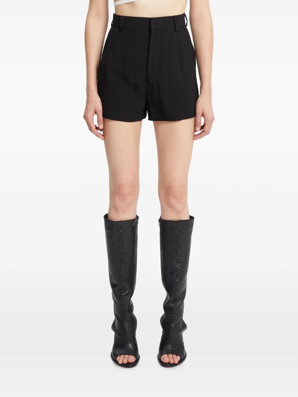 ANN DEMEULEMEESTER ショートパンツ 製品染め　ミニスカート レディース Ann Demeulemeester ショートパンツ | オンラインセールは