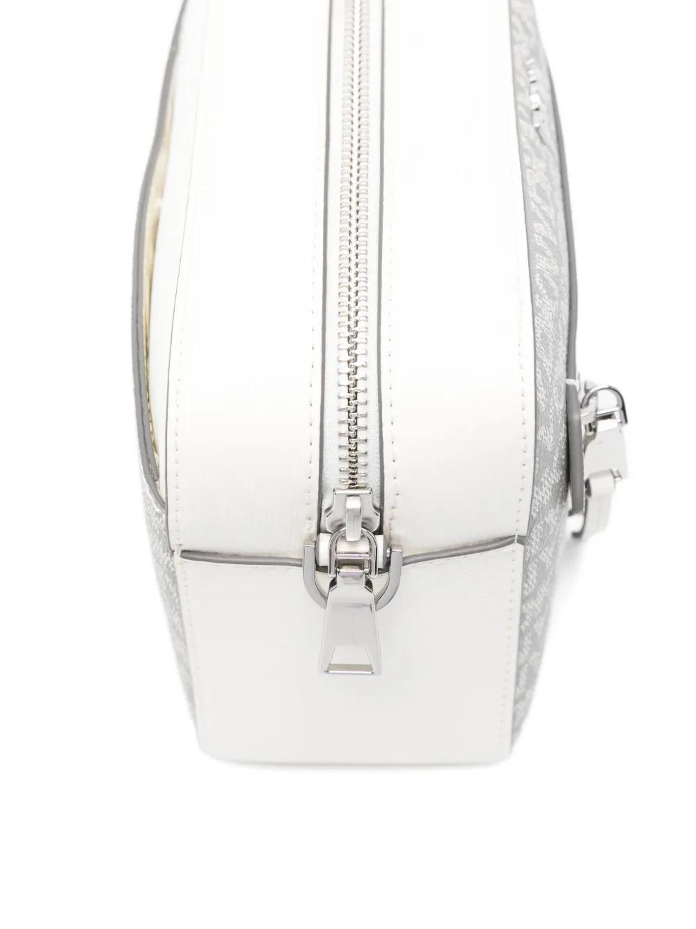 DKNY Women's Alexa Demi Shoulder Bag – Silver, Compact Size For Everyday & Travel - View #3