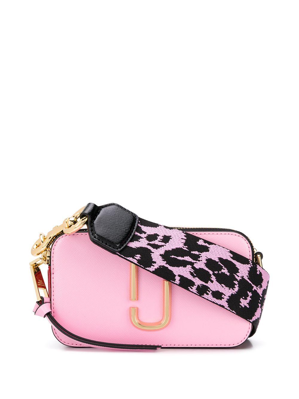 Marc Jacobs Leather Snapshot Small Camera Bag Pink/multi Save 35 Lyst