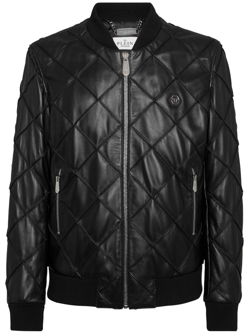 Blouson cuir philipp plein hotsell