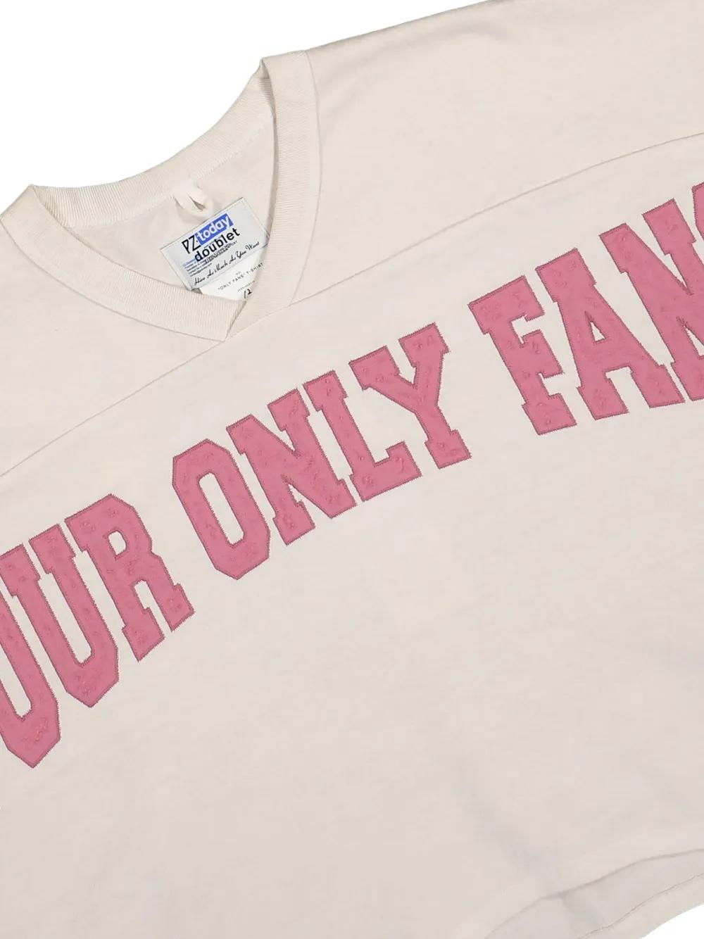 Doublet X Pz Today Only Fans T-Shirt in Pink for Men | Lyst
