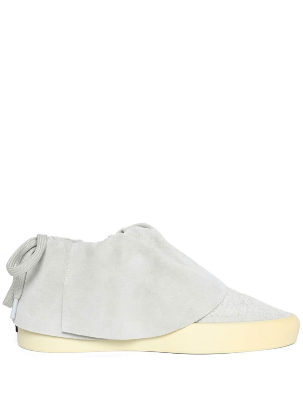 Fear of God Fear of God Sage colored suede loafer