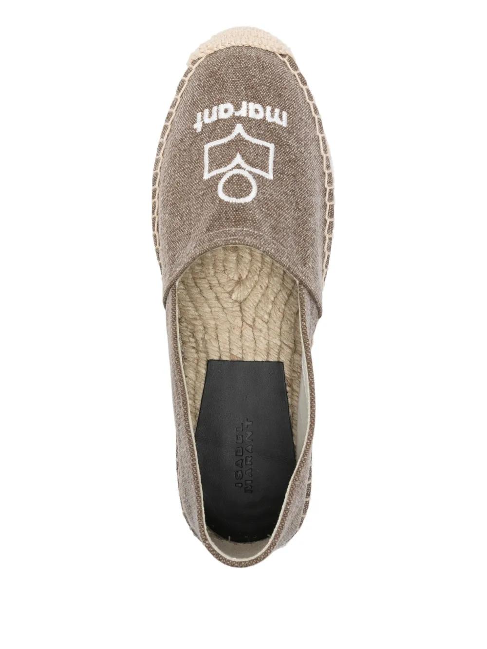 フラットシューズ Isabel Marant Espadrillas Con Logo Canae logo espadrilles in beige - Isabel Marant | Mytheresa