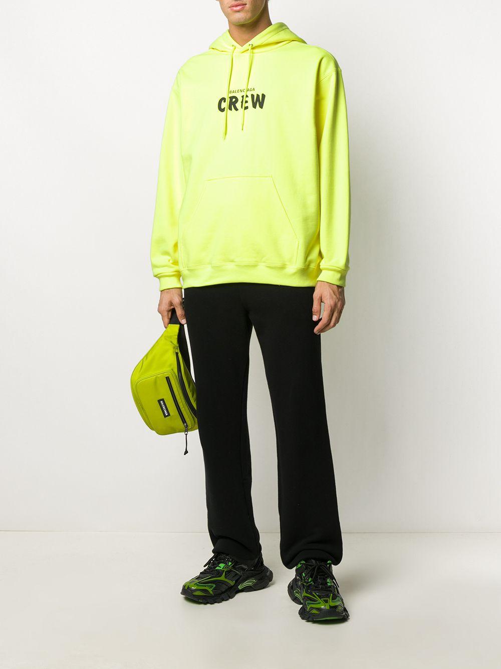 balenciaga sweatshirt mens yellow
