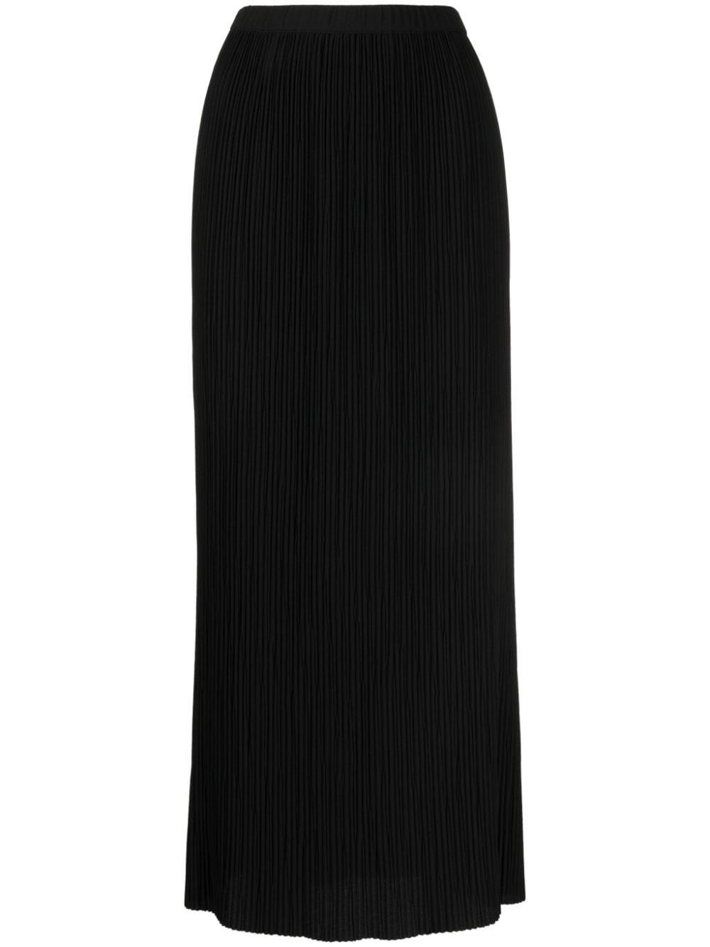 Manning Cartell Double Time Pleated Midi Skirt in Black | Lyst