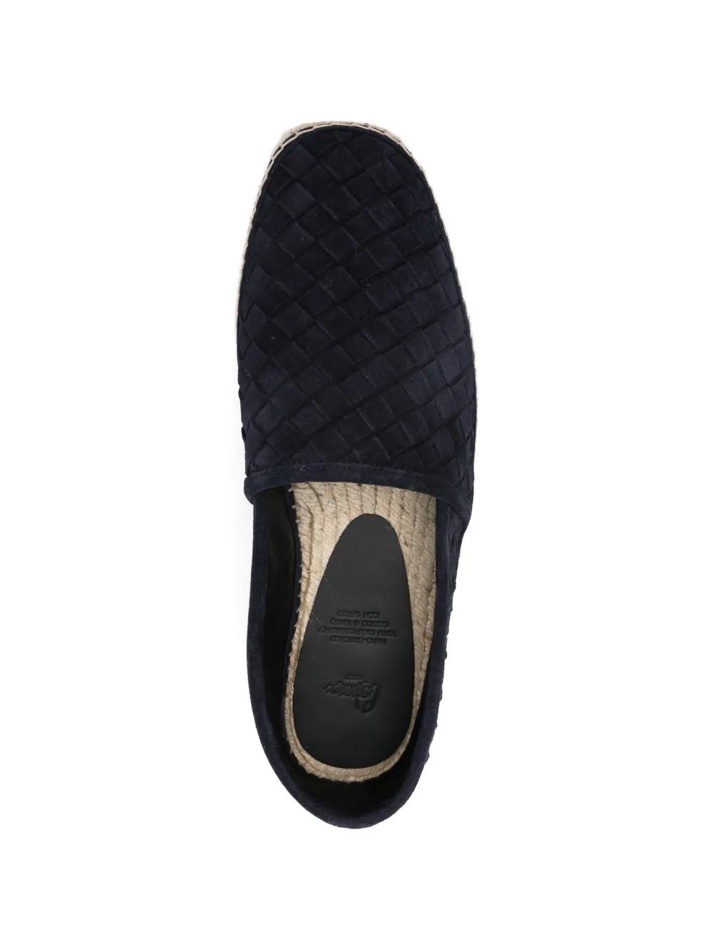 Castañer Porto Woven Suede Espadrille, Blue CastañEr Porto Woven Suede Espadrilles - Navy | Editorialist main image 4