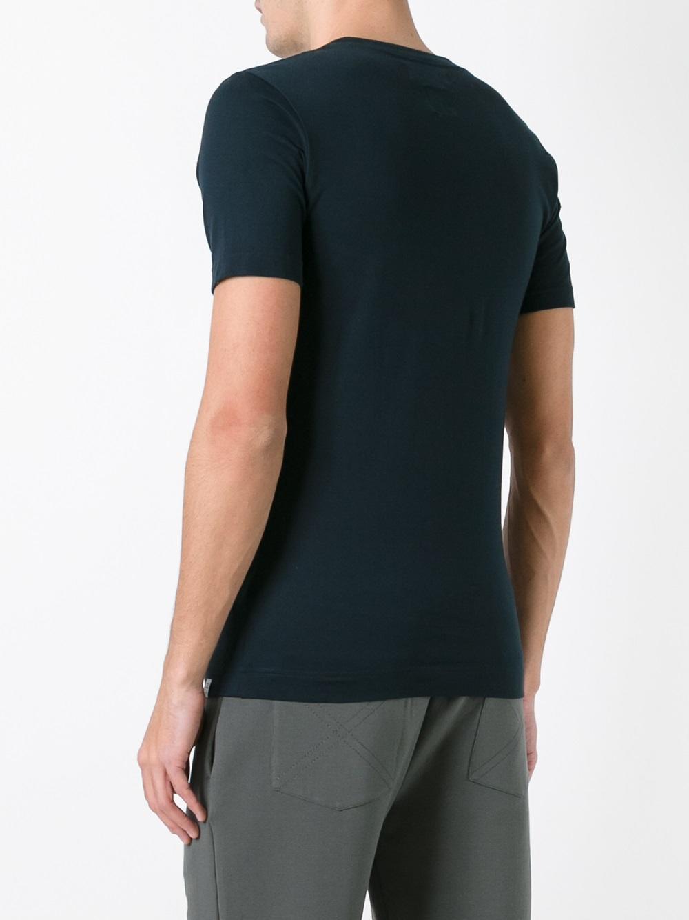 Facetasm Cotton Face Print T-shirt in Black for Men - Lyst