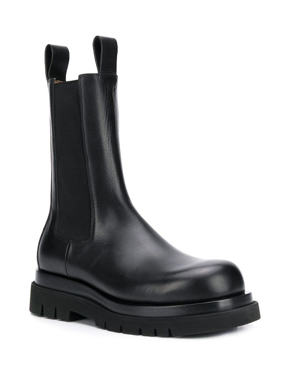 bottega boots veneta chelsea leather shoes