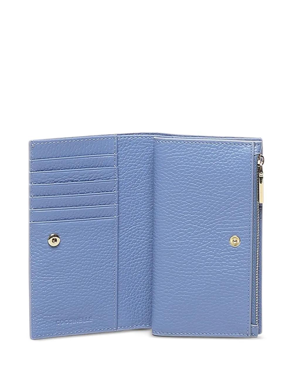 【関税&送料込】Coccinelle Wallets Blue COCCINELLE purse Metallic Soft Wallet Azul | Buy bags