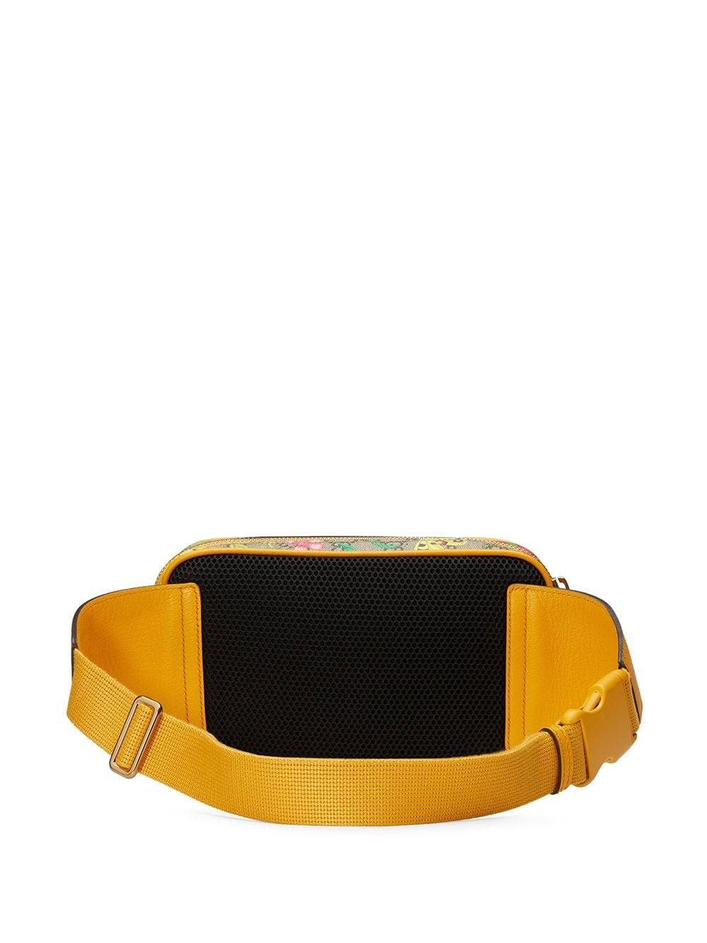 Leather belt bag Gucci Yellow in Leather - 34341296