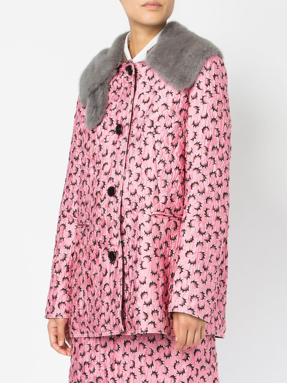 marni pink coat