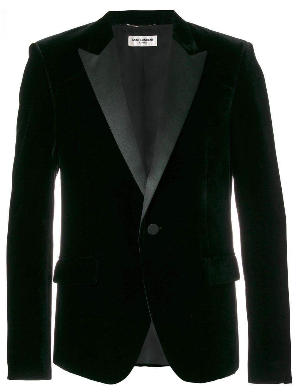 Saint Laurent Iconic Le Smoking Jacket in Black for Men | Lyst