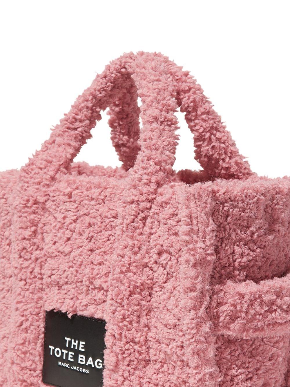 Marc Jacobs The Traveler Teddy Tote Bag in Pink