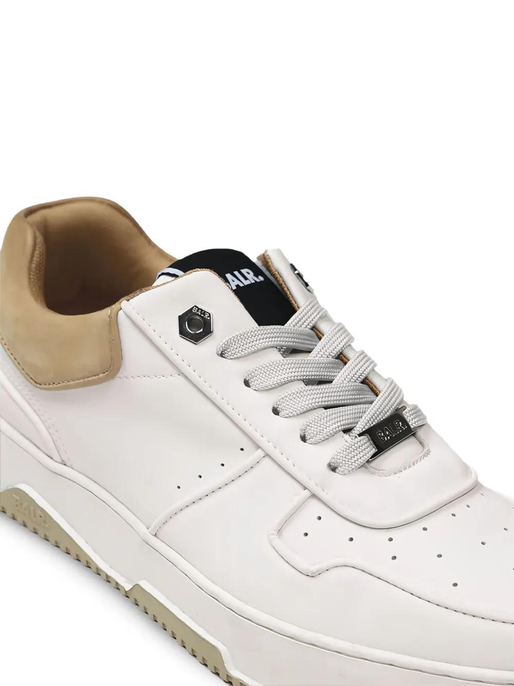 BALR Logo-Plaque Sneakers in White for Men | Lyst