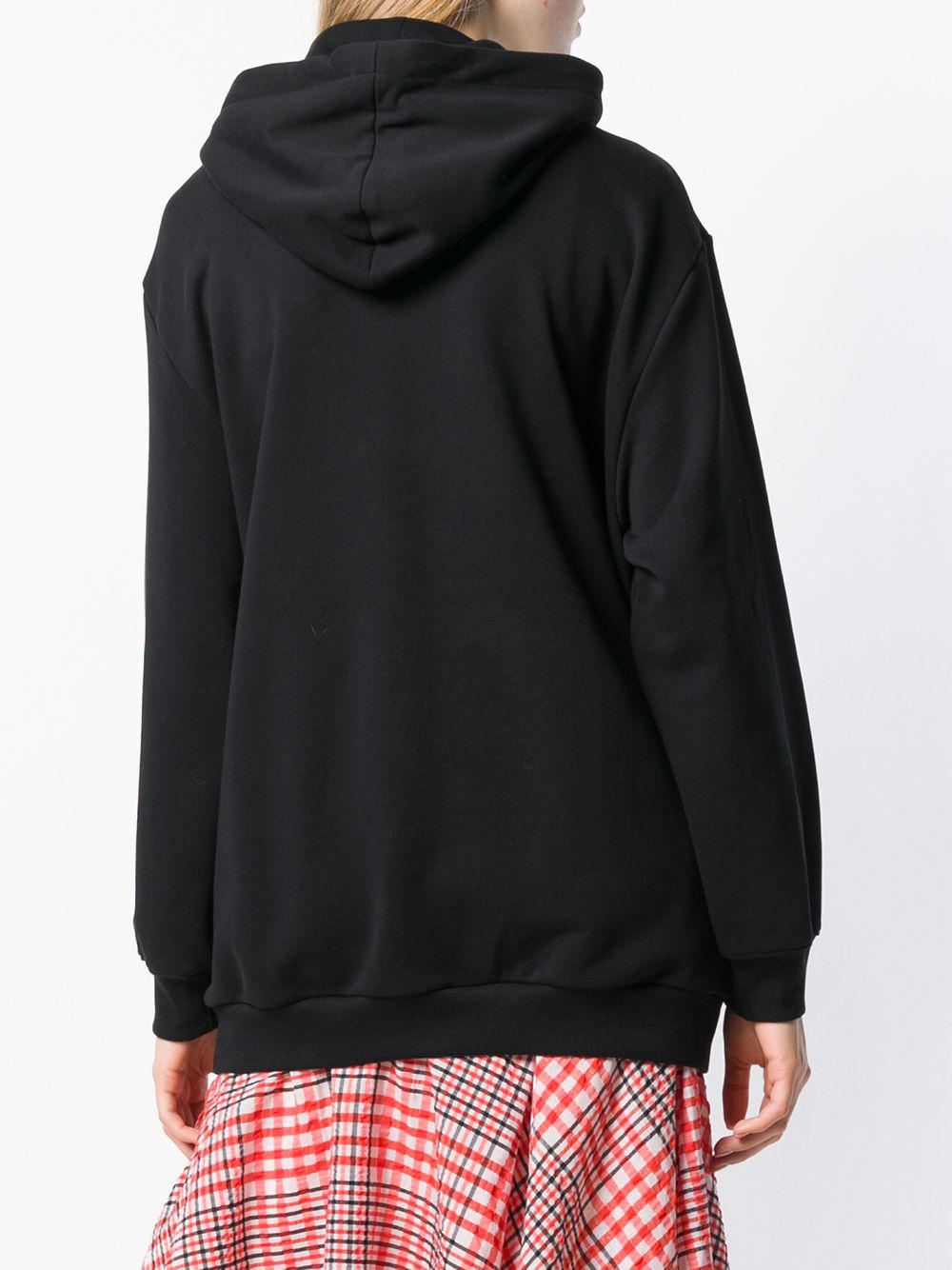 Moschino Teddy Bear Embellished Hoodie in Black Lyst UK - Main Image