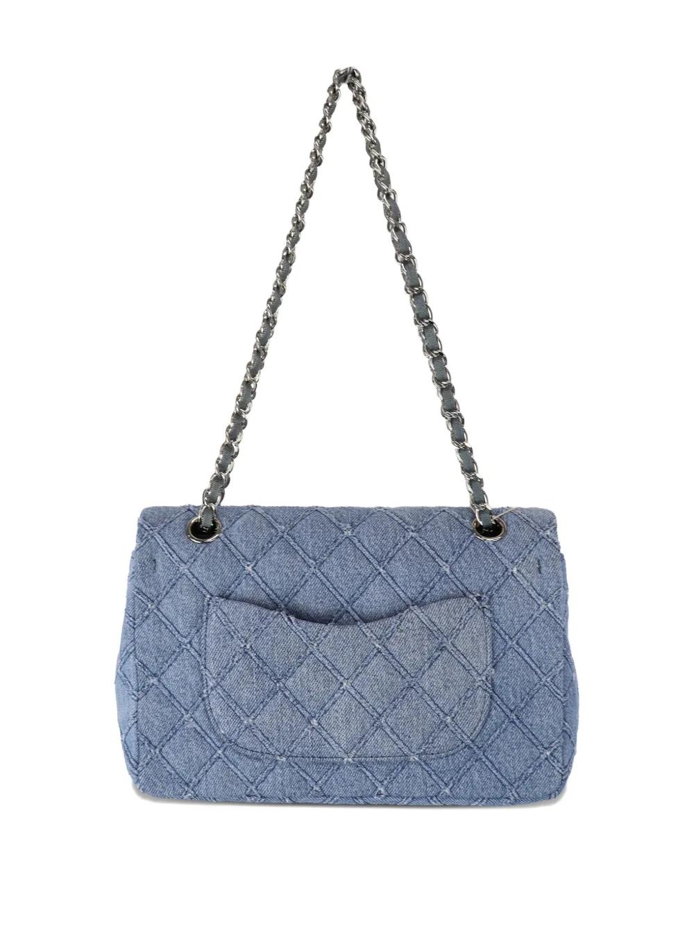 READYMADE Rhombus Denim Shoulder Bag in Blue | Lyst