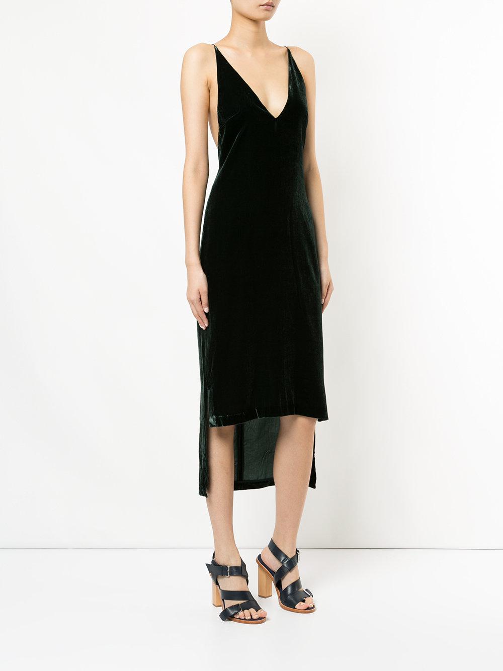 Dion Lee Velvet Fine Line Cami Dress in 