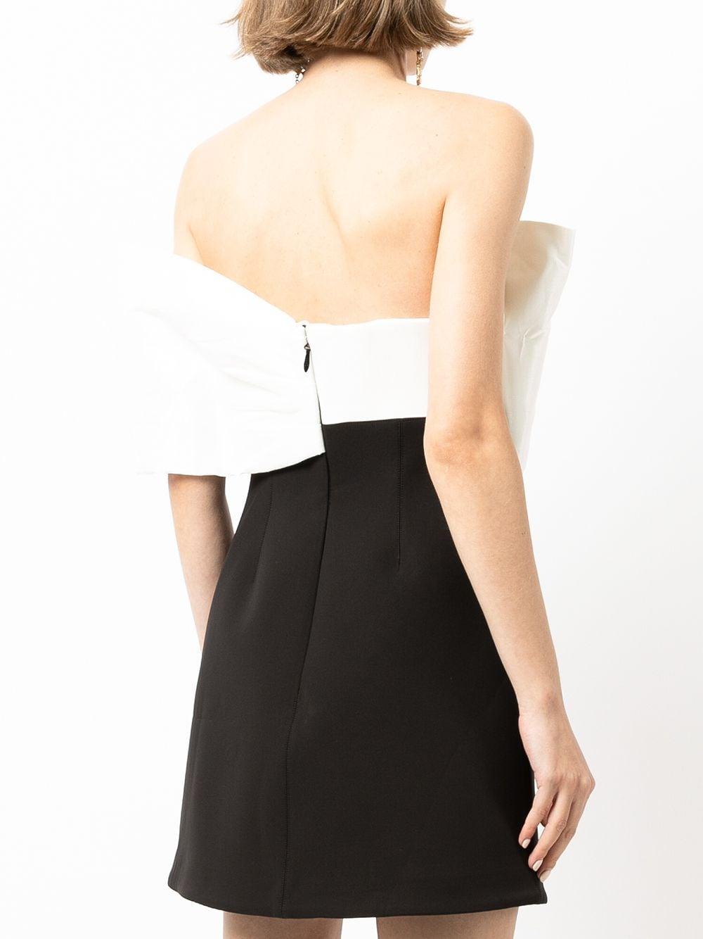 Rachel Gilbert Bow-detailed Short Dress 
