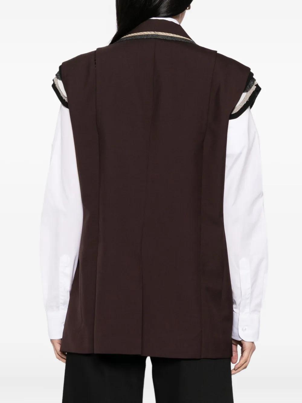 Flower❁¨̮様【希少】モンクレール×Sacai MASAE GILET Flower❁¨̮様【希少】モンクレール×Sacai MASAE GILET