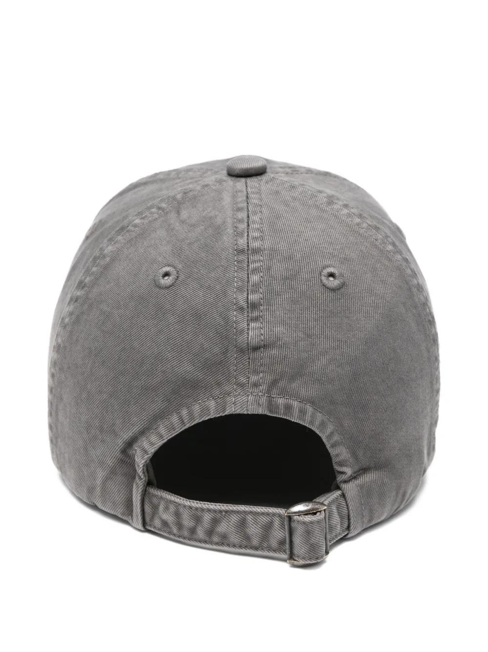 AURALEE Garment-Dyed Chino Cap in Gray for Men | Lyst
