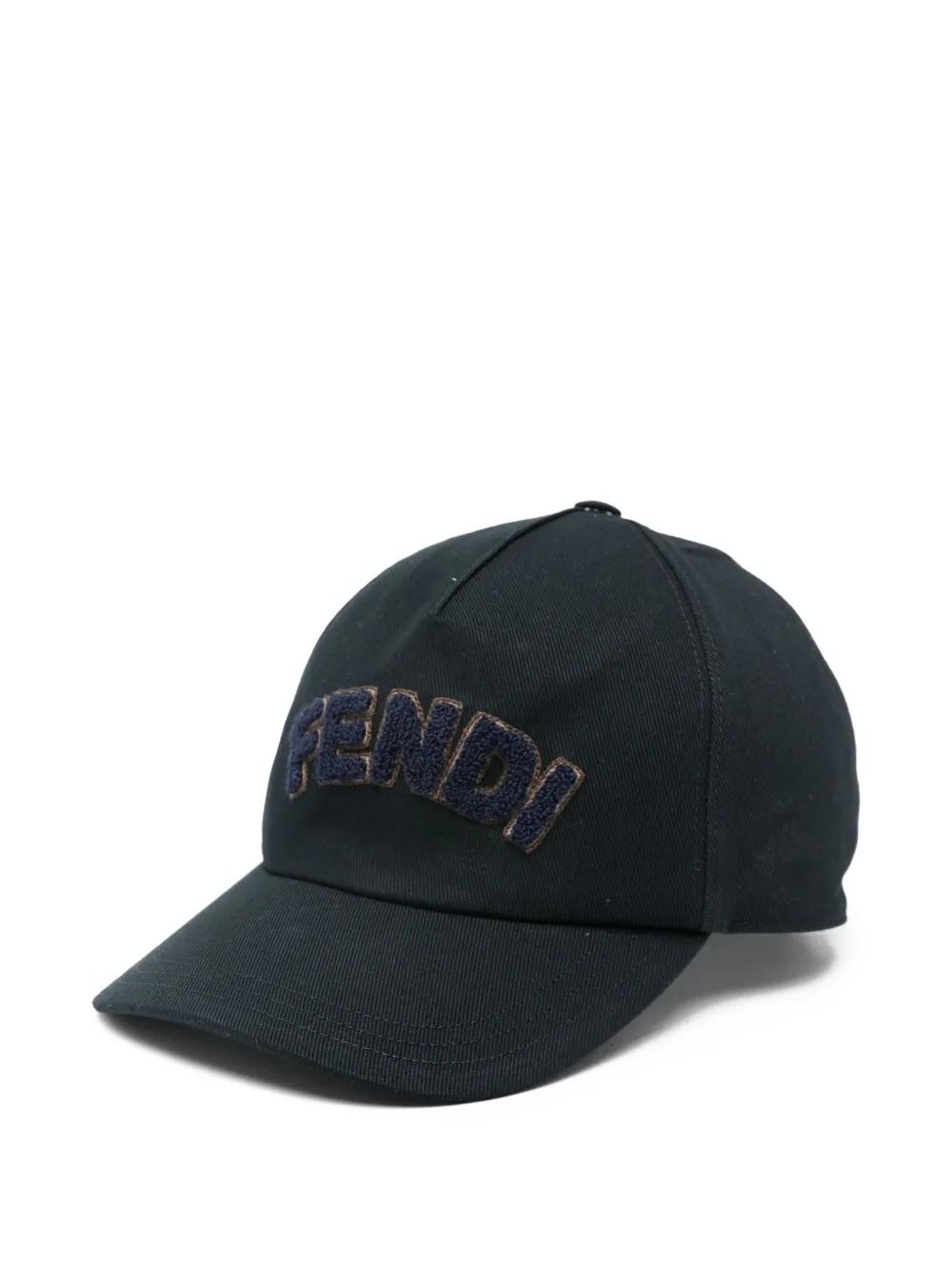 Fendi Canvas Baseball Cap in Blue for Men Lyst UK
