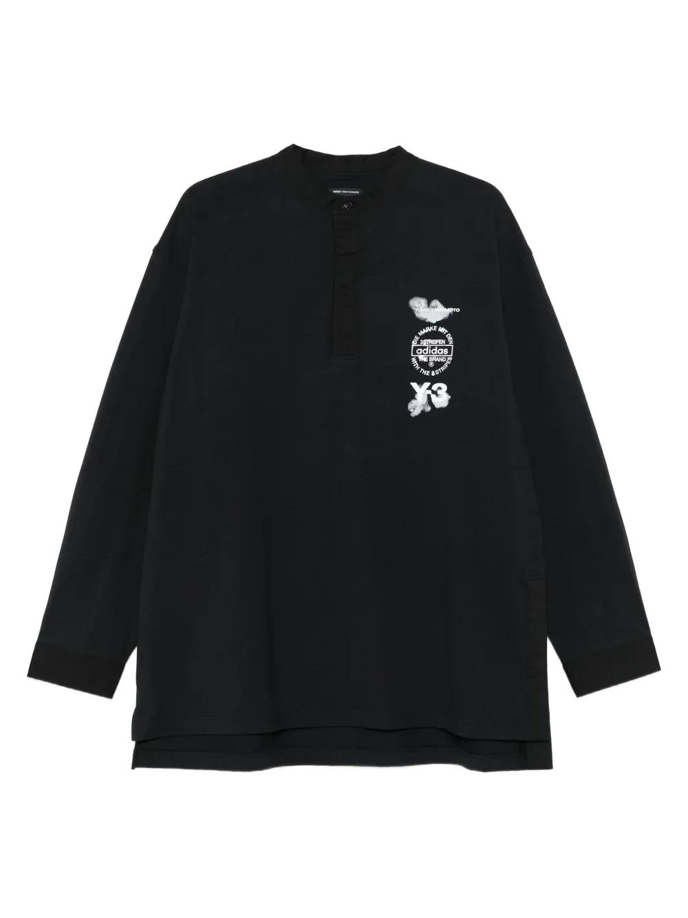 トップス Y-3 Adidas x Yohji Yamamoto Polo Shirt Y-3 Short Sleeve Polo Shirt Black | END. (CA)