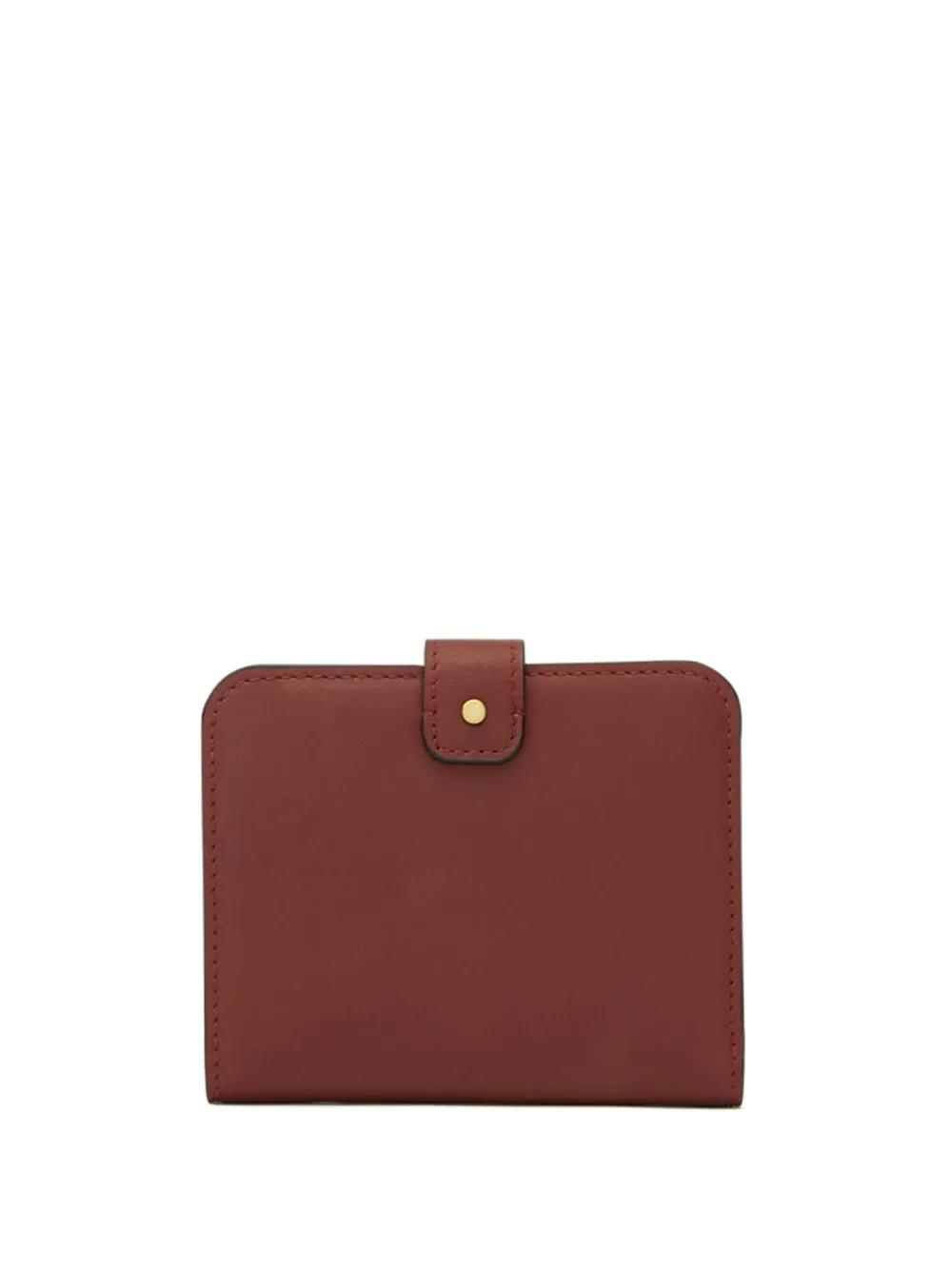 isabel-marant-red-Logo-Print-