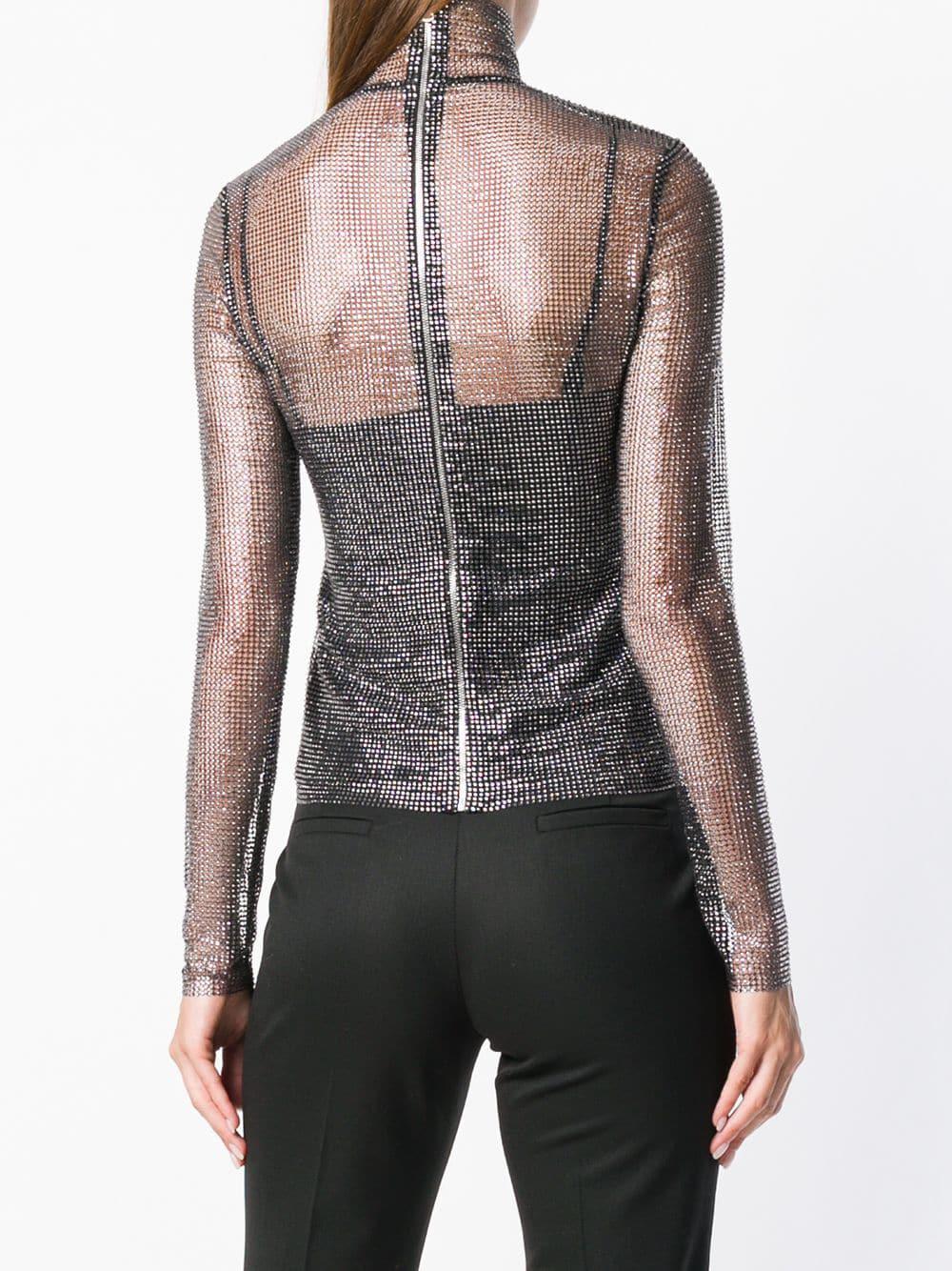 Ermanno Scervino Synthetic Crystal Mesh 
