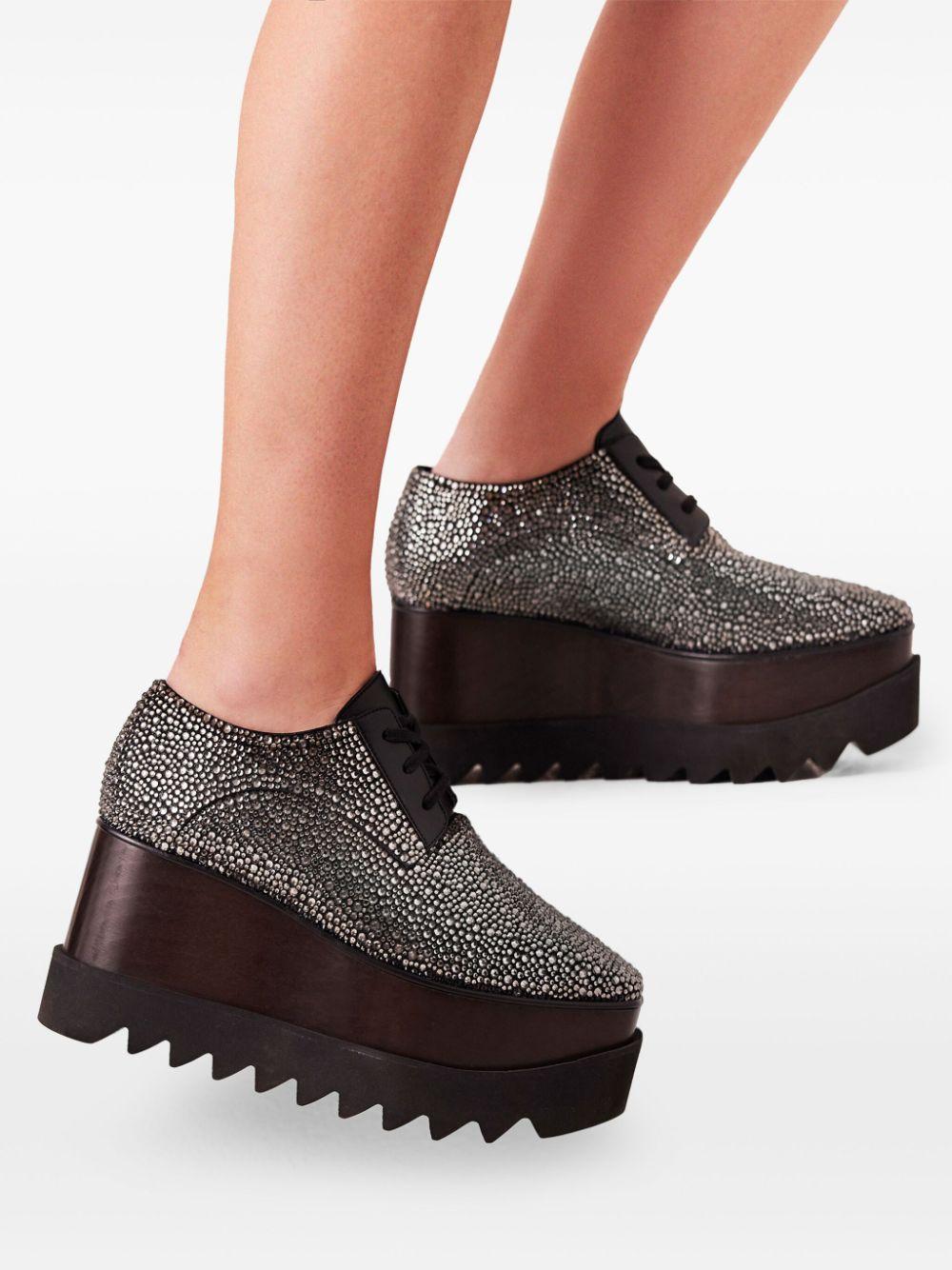 STELLA McCARTNEY レディース エリス 厚底スニーカー 24.5｜靴