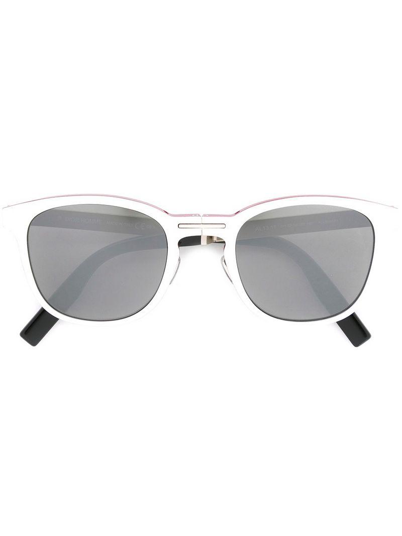 Occhiali da sole pieghevoli da Uomo di Dior in Bianco | Lyst