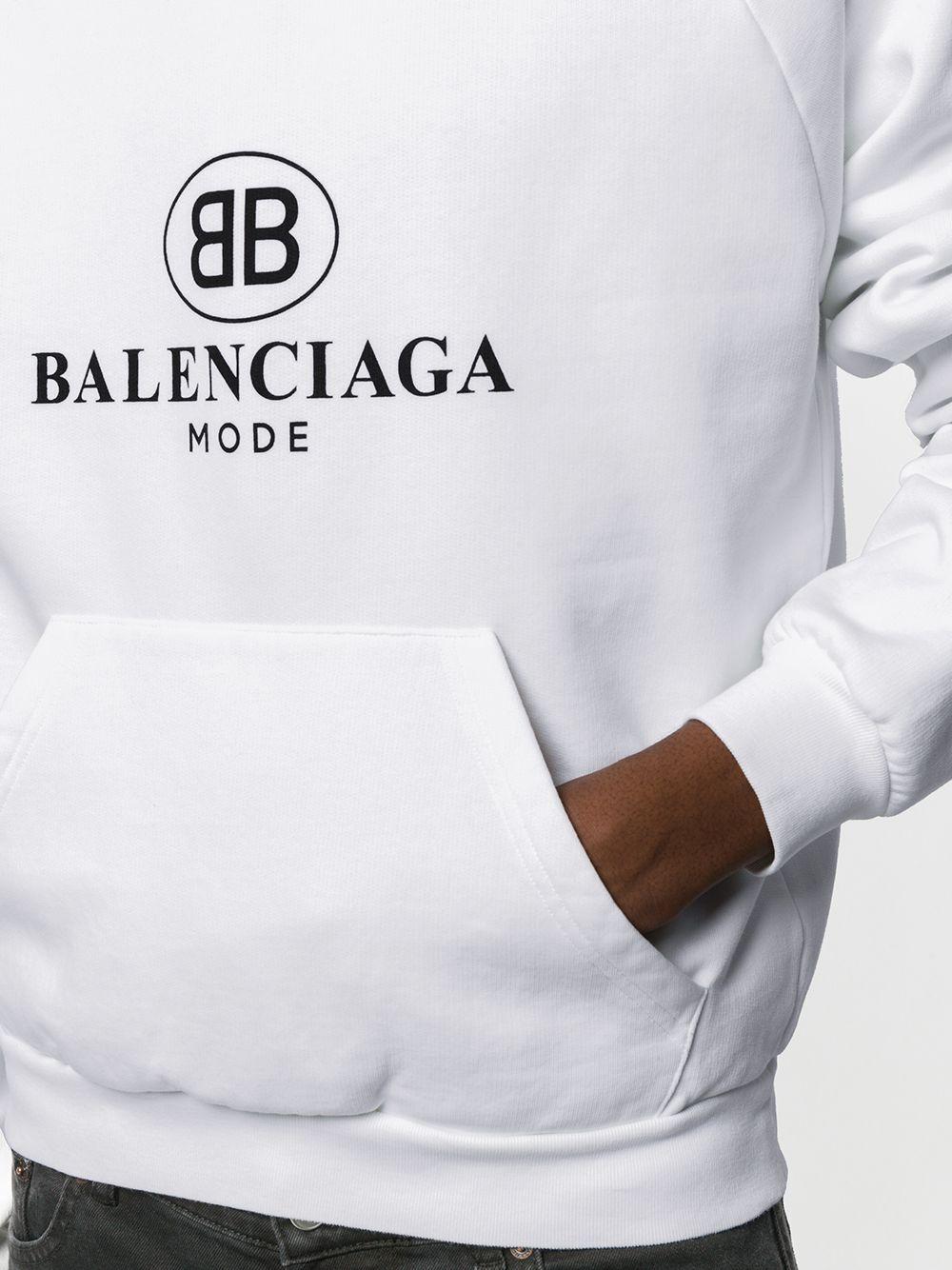 Sweat BB Mode Balenciaga pour homme en coloris Blanc | Lyst