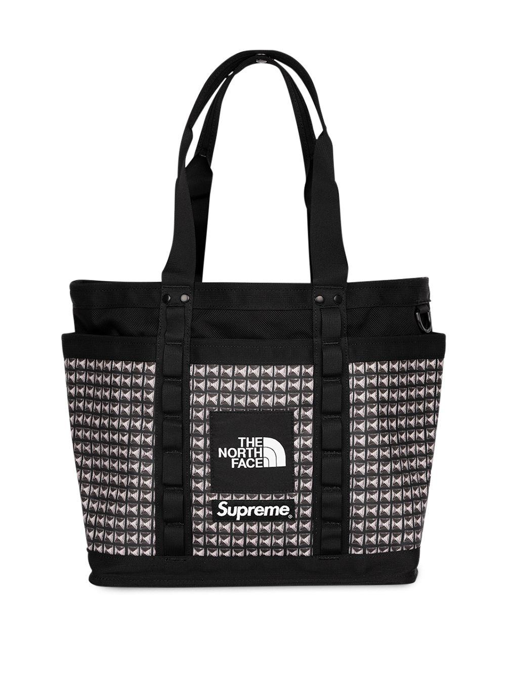 Supreme X The North Face Studded Explore Utility Tote Bag in Black 