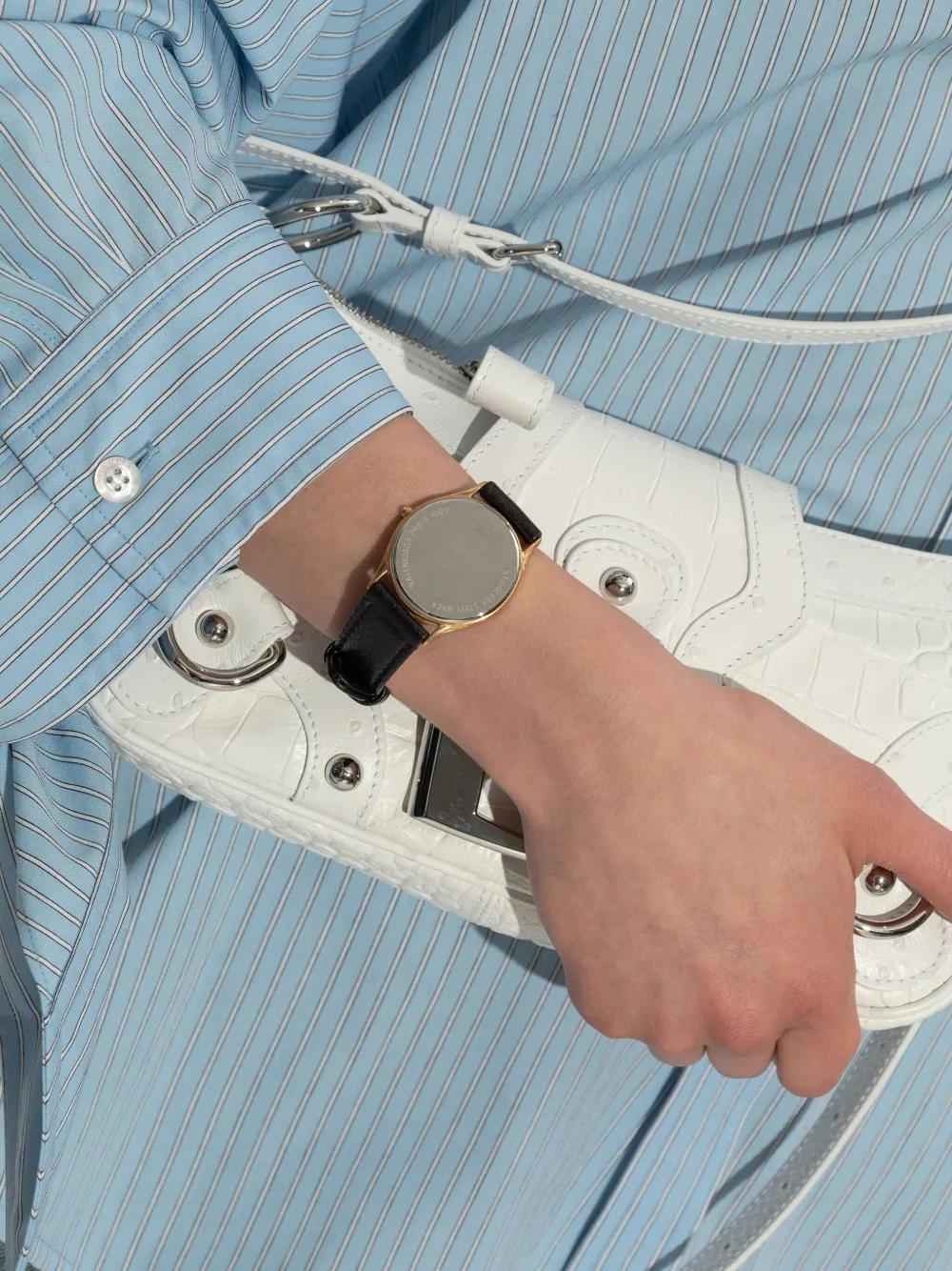 Balenciaga Geneva Watch Bracelet in Gray | Lyst