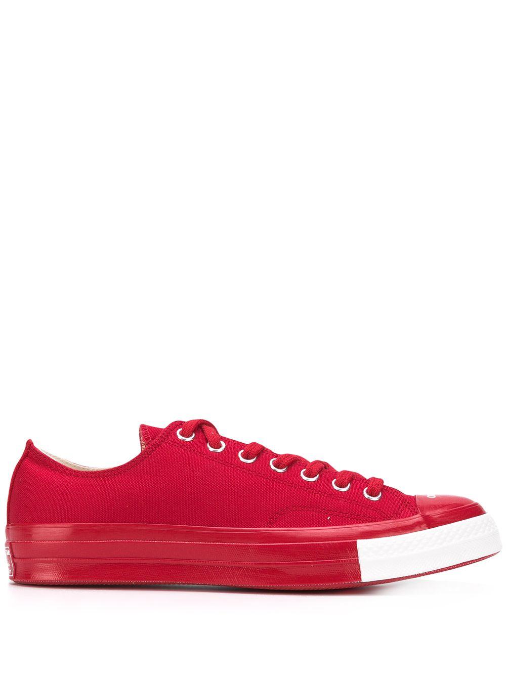 converse undercover red