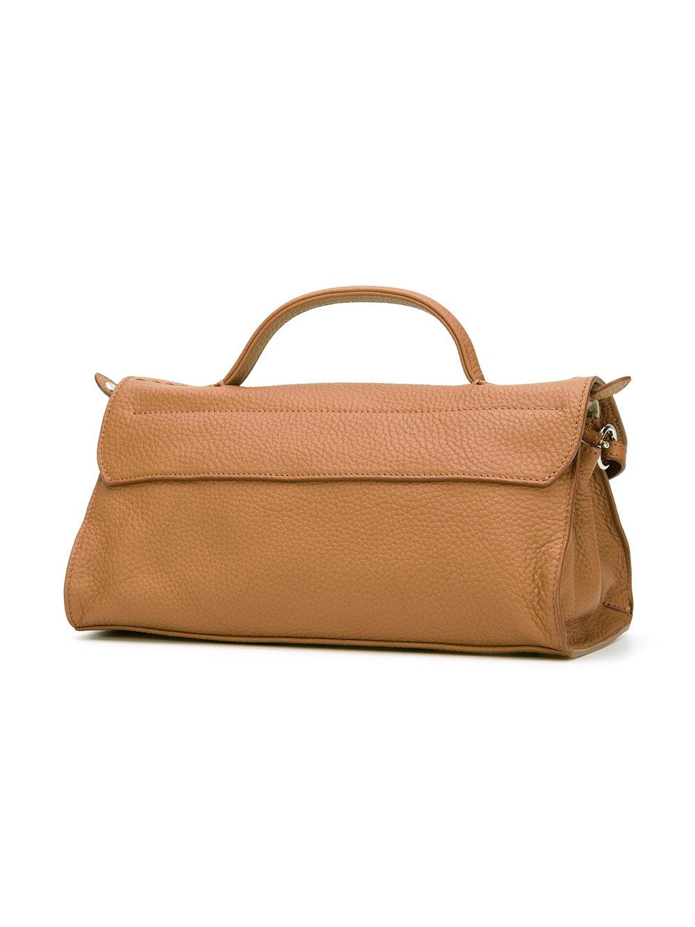 Zanellato Leather Nina Shoulder Bag in Brown - Lyst