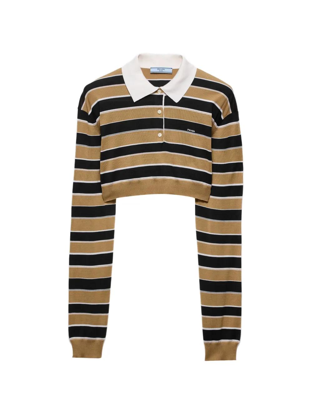 Women's Prada Long-sleeved tops | Lyst