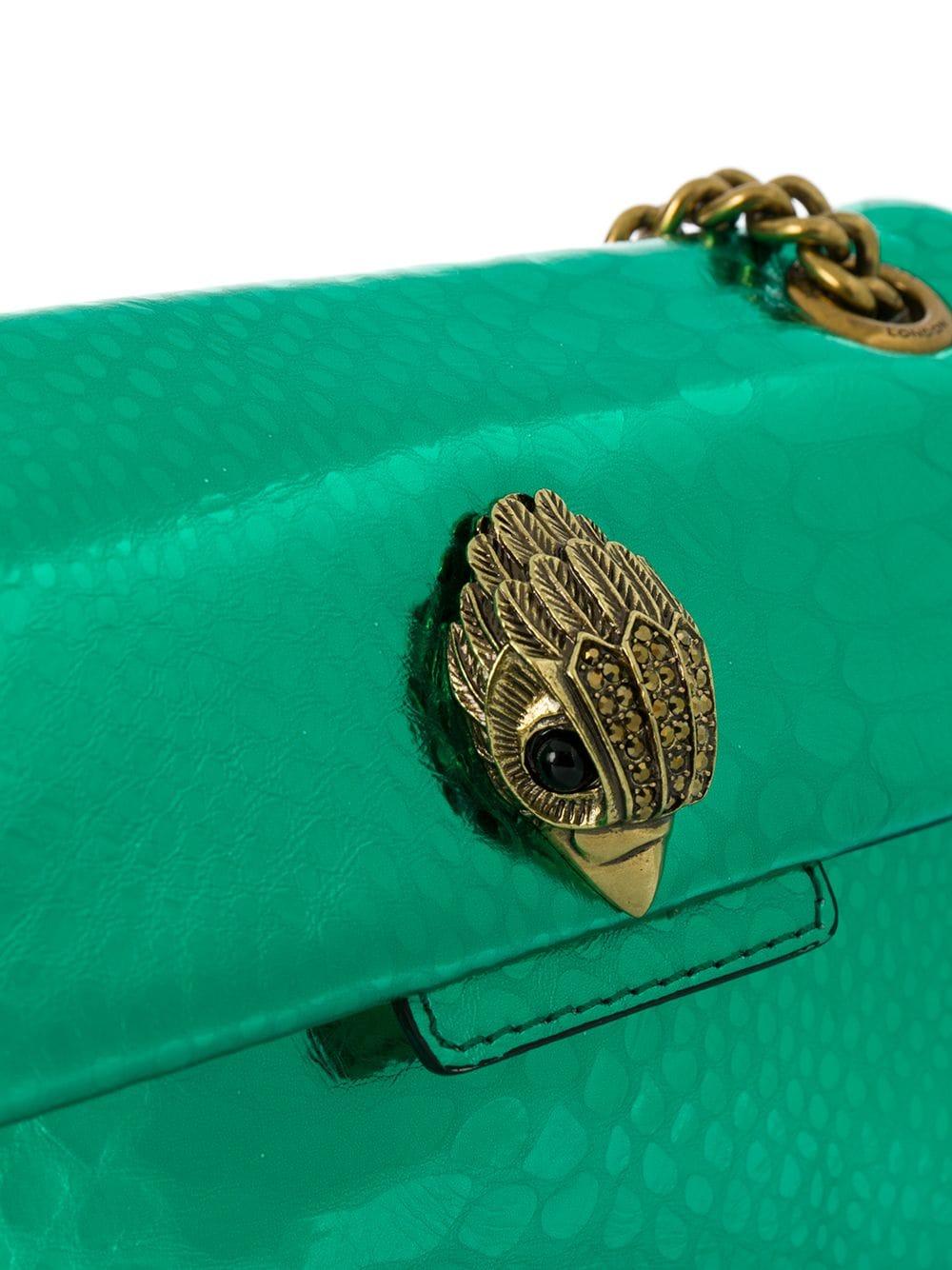 Kurt Geiger Leather Mini Kensington Crossbody Bag in Green Lyst