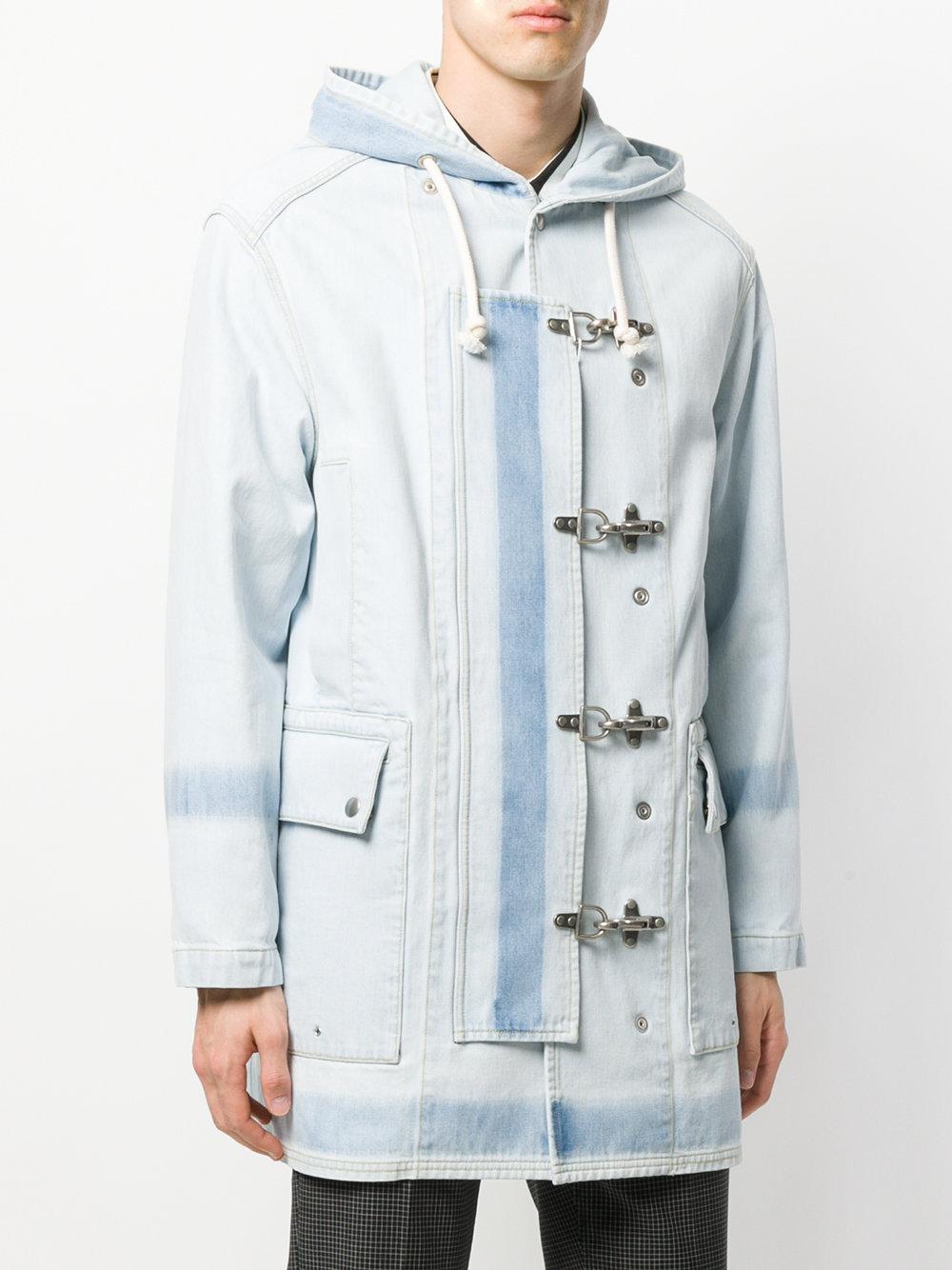 Maison Margiela Short Denim Duffle Coat 