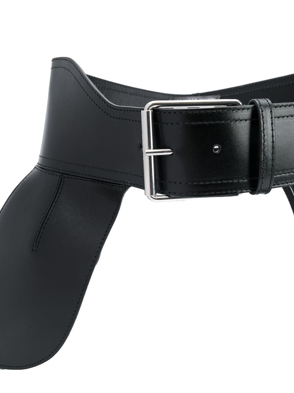 mcqueen corset belt