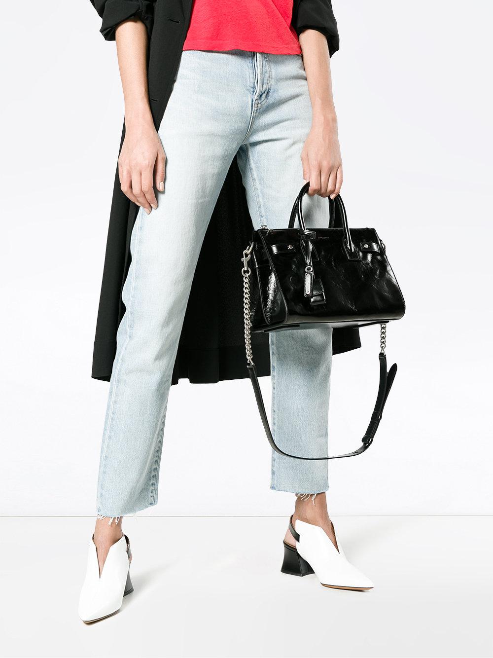 ysl sac de jour small black