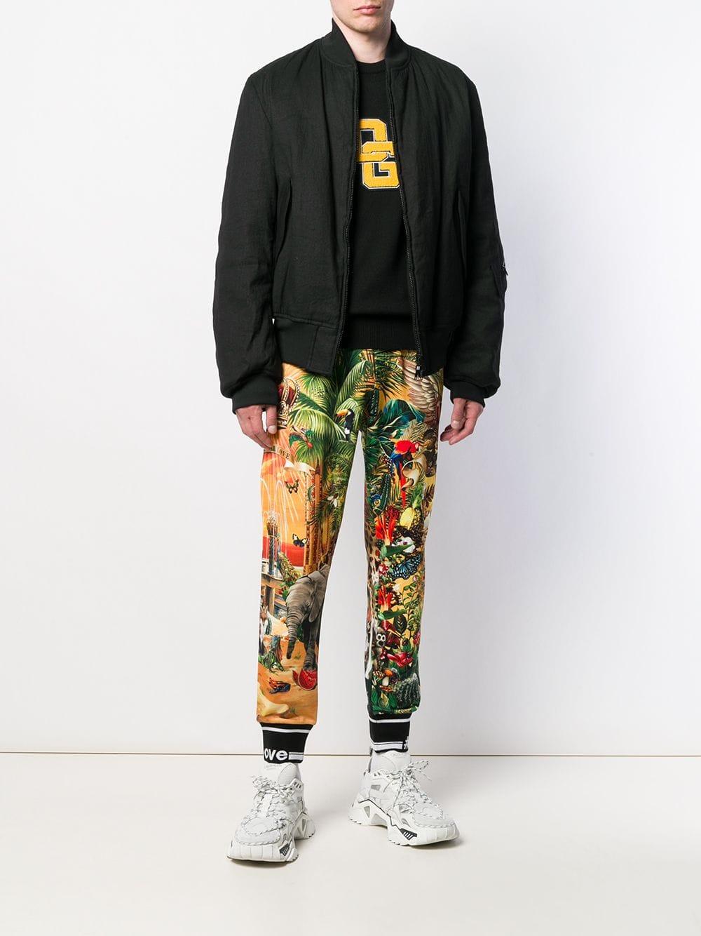 Dolce & Gabbana Printed Track Pants for Men - Lyst