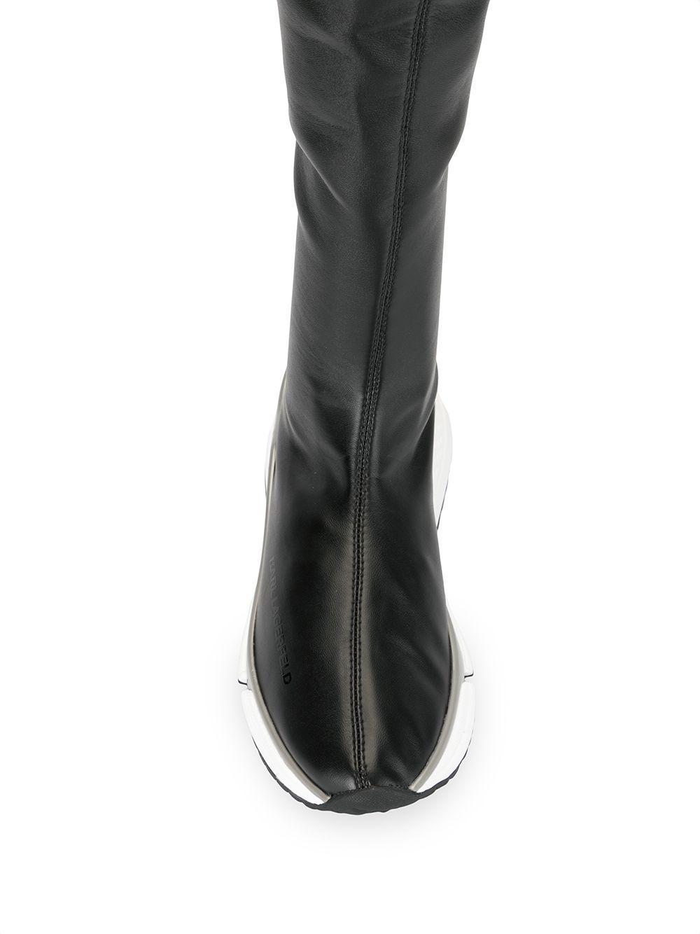 Karl Lagerfeld Aventur Boots in Black | Lyst