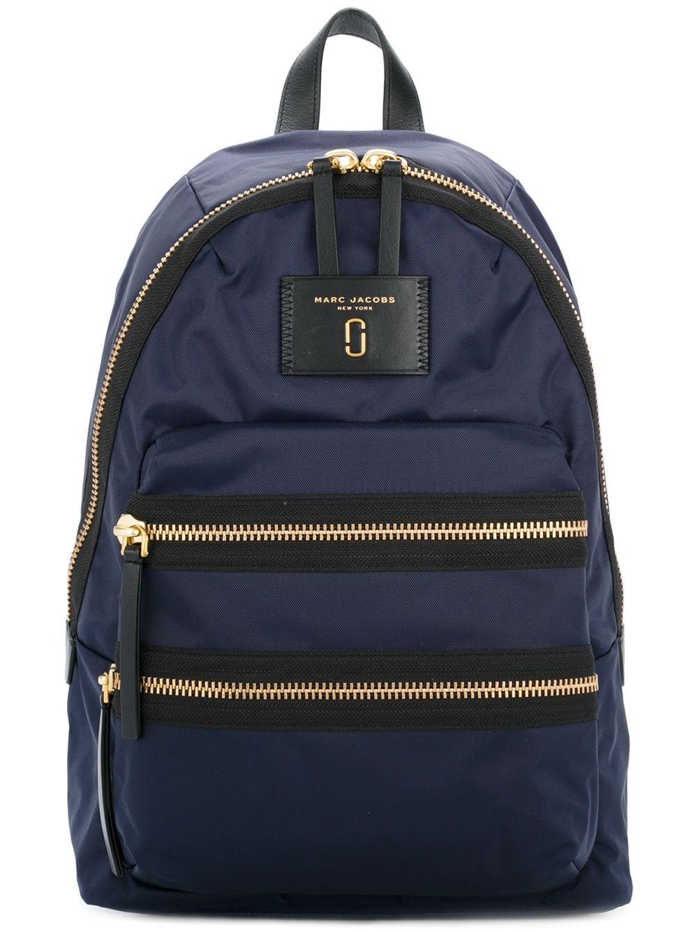 Marc jacobs navy backpack outlet
