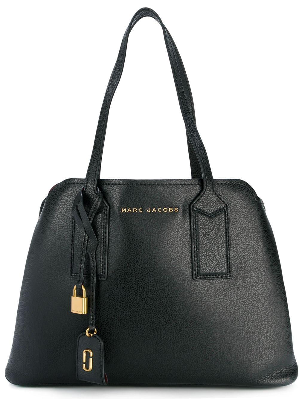 Marc Jacobs Leather The Editor Shoulder Bag in Black Save 9 Lyst