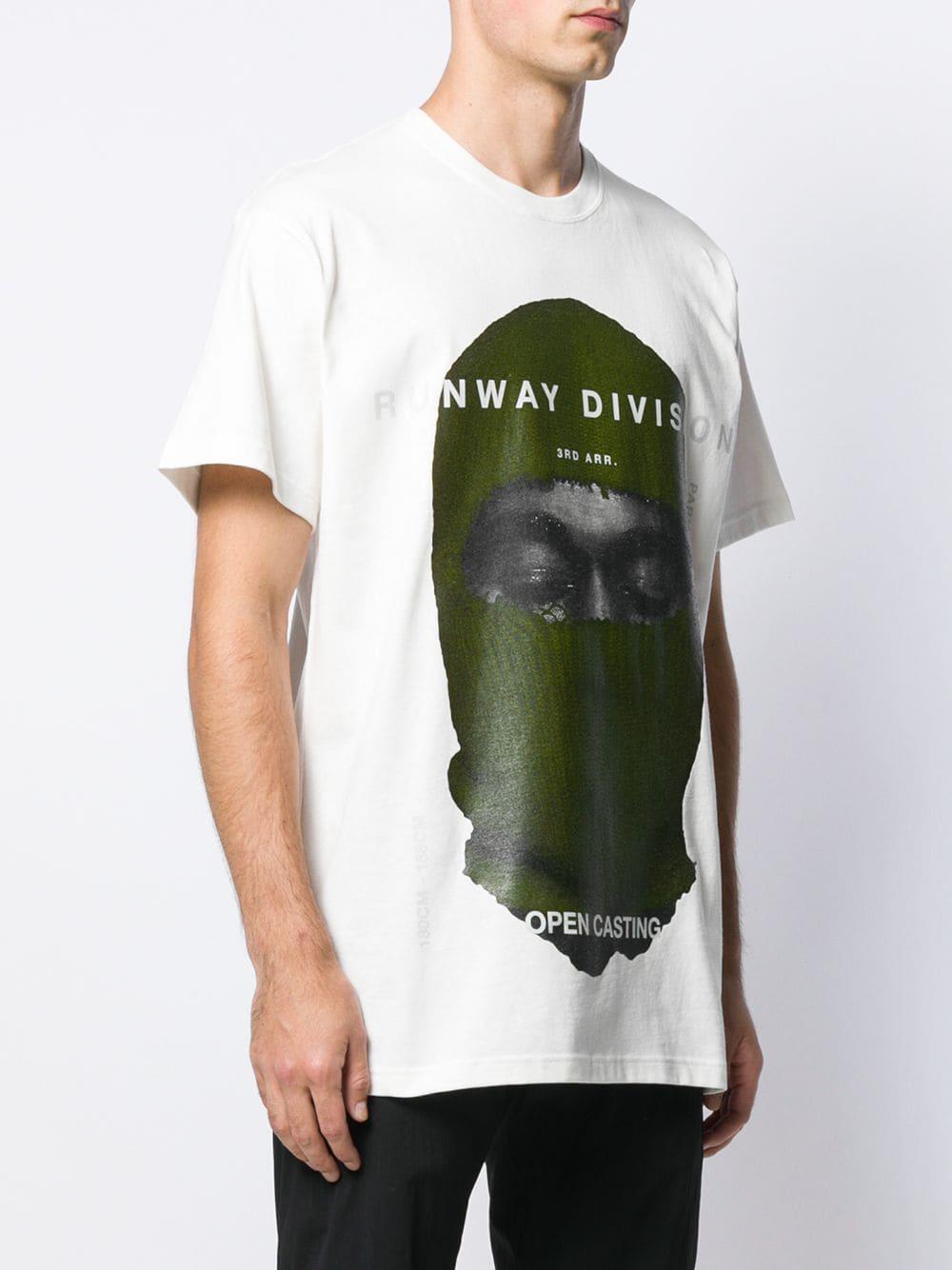 ih nom uh nit Printed Runway Division' T-shirt in White | Lyst