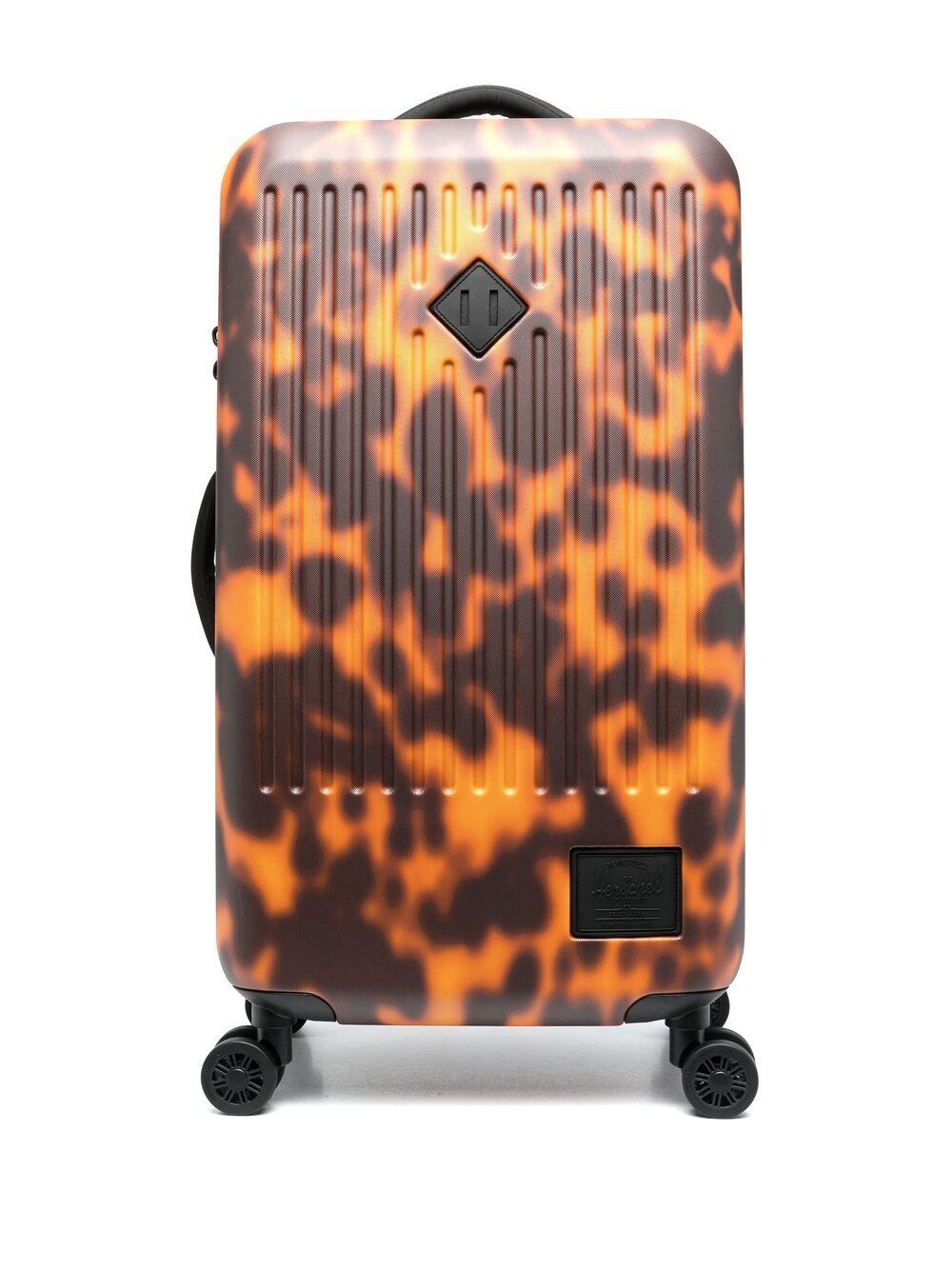 Herschel Supply Co. Tortoiseshell print Hard Shell Suitcase in Brown Lyst