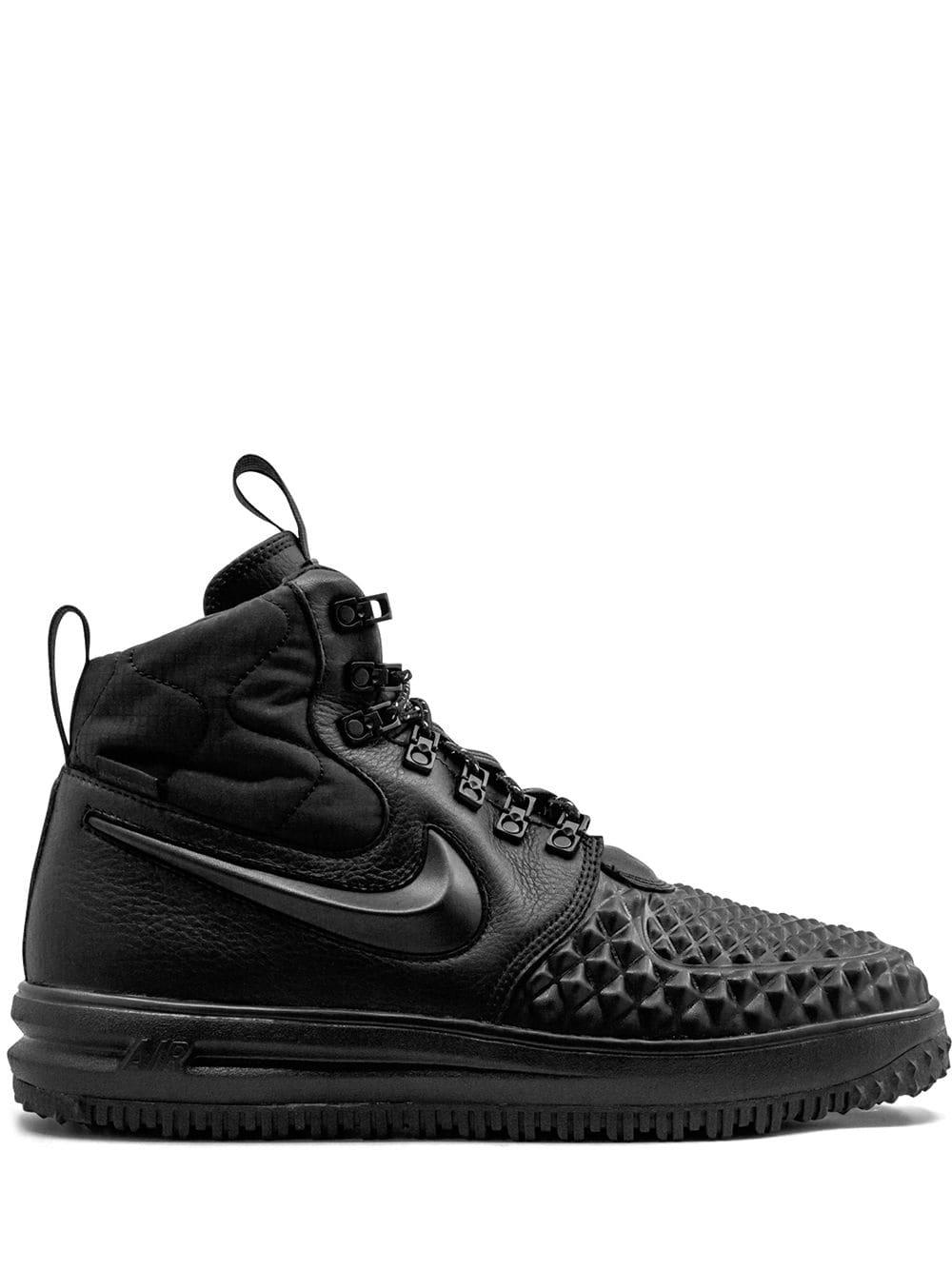 nike lunar force 1 duckboot triple black