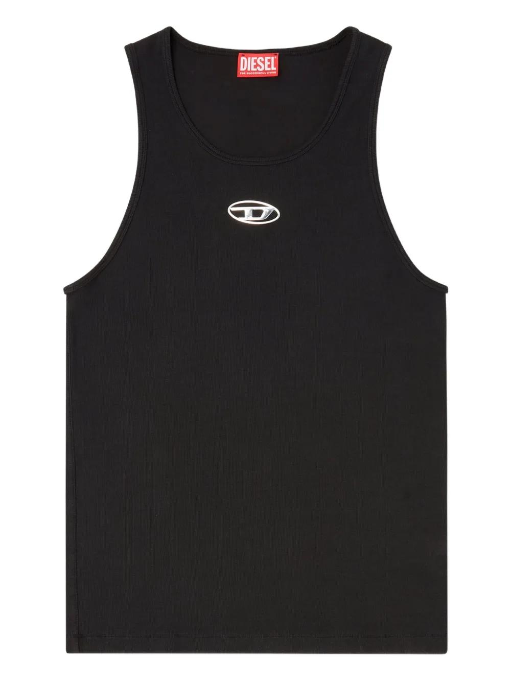 新品最安値 DIESEL T Lifty D ノースリーブTシャツ ロゴ Dieselディーゼル TリフティD ノースリーブTシャツ タンクトップ