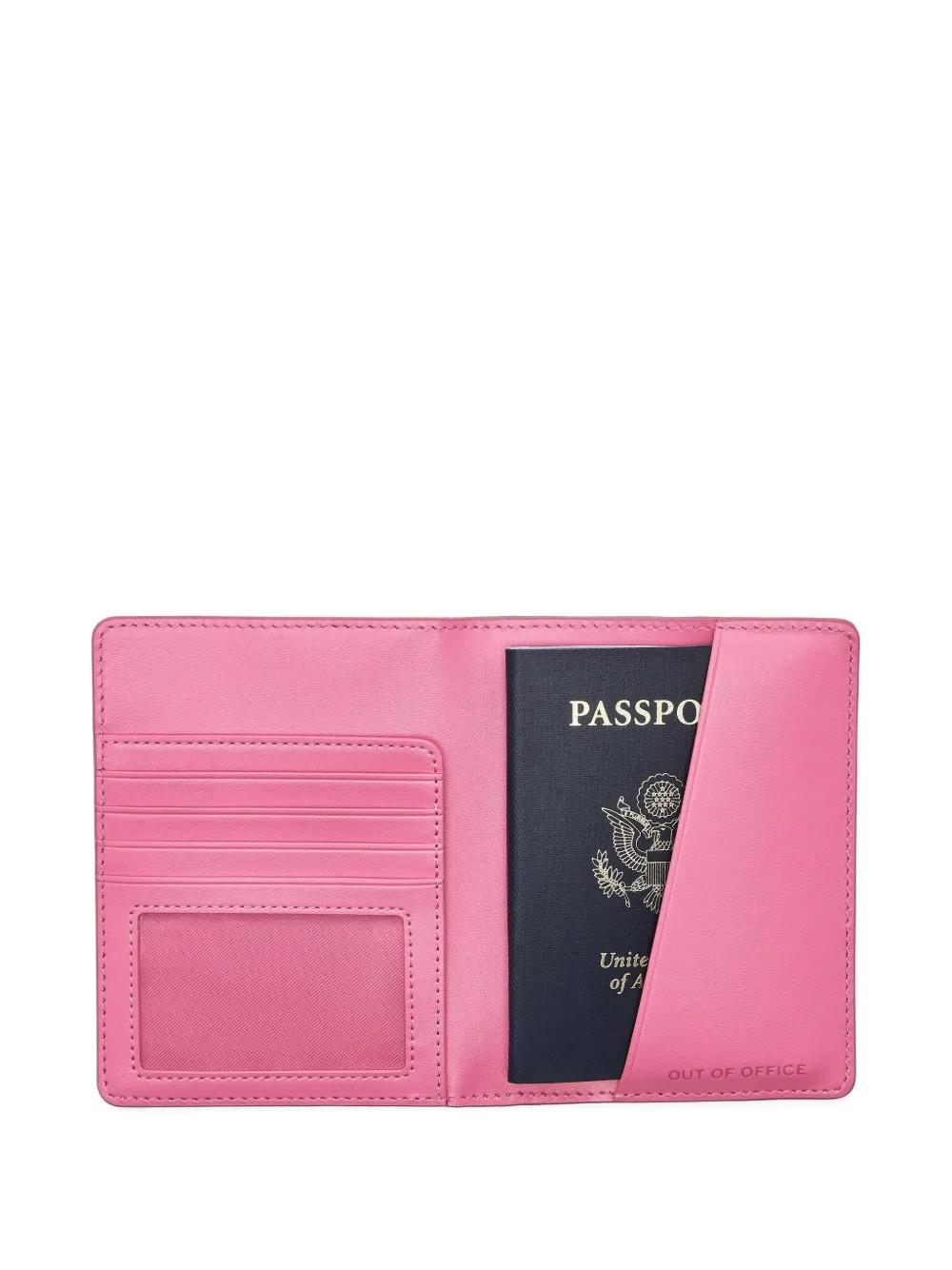 Marc Jacobs The Leather Passport Case in Pink | Lyst